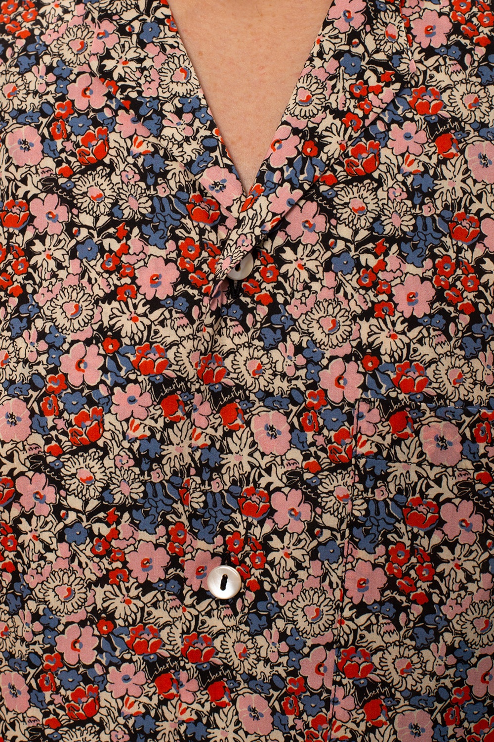 Floral store gucci shirt